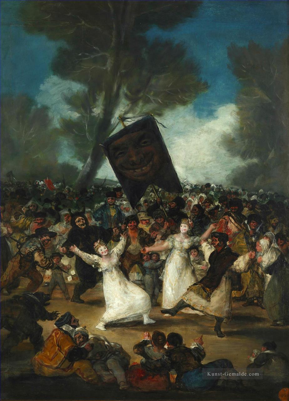 die Beerdigung des Sardine Romantischen modernen Francisco Goya Ölgemälde
